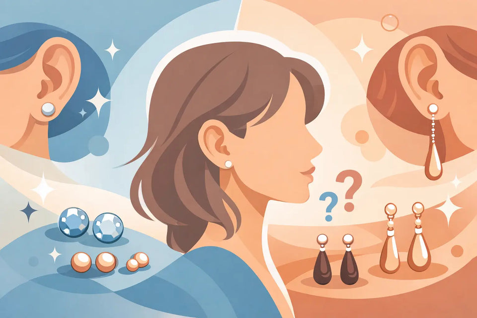 Studs vs Drop Earrings: Which Pair Fits You?