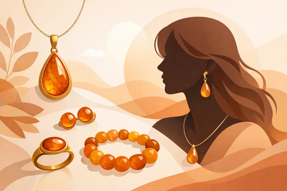 Amber Jewelry for Women That Feels Timeless