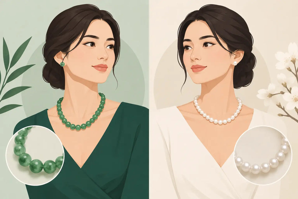 Jade vs Pearl Necklace: Which One Suits You?