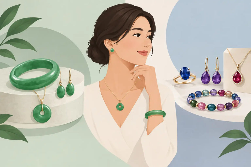 Jade vs Gemstone Jewelry for Everyday Style
