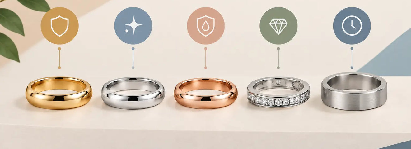 Which Jewelry Metal Lasts Longest for Daily Wear?