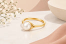 Gold Pearl Ring: A Graceful Everyday Choice