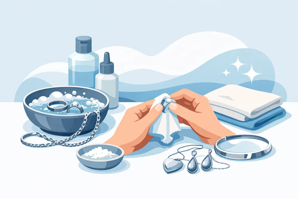 How to Clean Silver Jewelry at Home