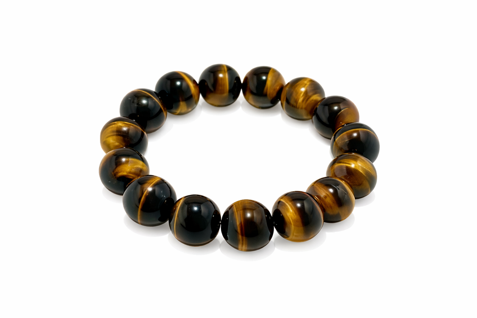 Tiger eye 16-16.5mm bracelet Diameter-16cm