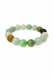 A grade jade mix colour 13-13.5mm bracelet Diameter-15cm