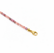 Super Seven Faceted 3-3.5mm With Stainless Steel Hook Bracelet