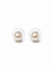 Fresh Water Pearl Round 7-7.5mm 925 Sterling Silver Earring