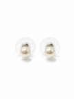 Fresh Water Pearl Round 6-6.5mm 925 Sterling Silver Earring