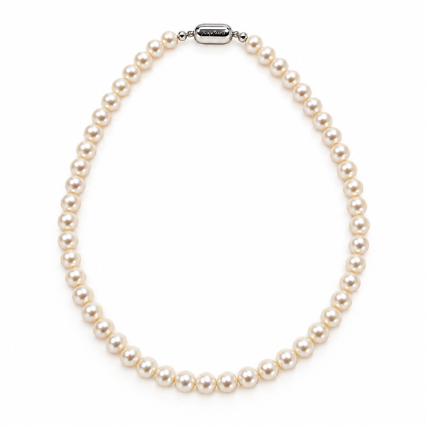 Fresh Water Pearl 6.5-7mm Strand Stainless Steel Hook Necklace