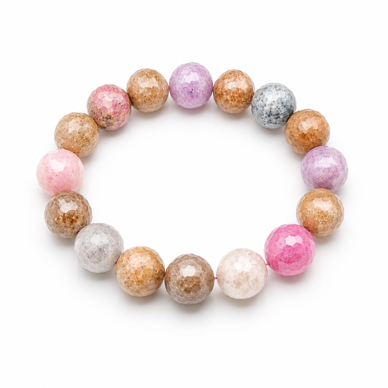 Fancy Sapphire Faceted Bracelet