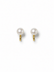 Fresh Water Pearl 8.5-9mm Alloy Clip Earring
