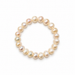 Fresh Water Pearl Potato 9-9.5MM Plain Elastic Bracelet